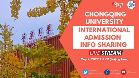 Chongqing University International Admission Info Sharing