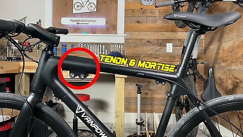 Building a eBike with Tenon and Mortise Joinery / Vanpowers City Vanture