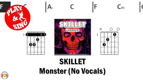 SKILLET Monster FCN GUITAR CHORDS & LYRICS NO VOCALS