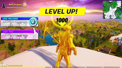 I hit Level 1000 in Fortnite.. this HAPPENED!