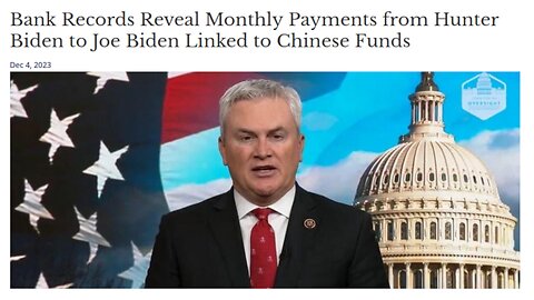 Do Bank Records Actually Show CCP Money Going To Biden?