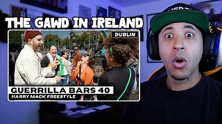 Harry Mack Guerrilla Bars 40 Dublin Pt 2 (Reaction)