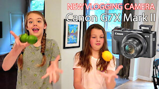 Unboxing the Canon G7X Mark ii Vlogging Camera! | Fruit Juggling