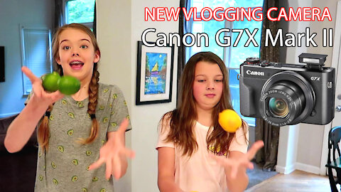 Unboxing the Canon G7X Mark ii Vlogging Camera! | Fruit Juggling