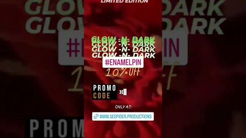 Exclusive Glow-N-Dark Zombie Enamel Pin! Limited Time Etsy Sale!