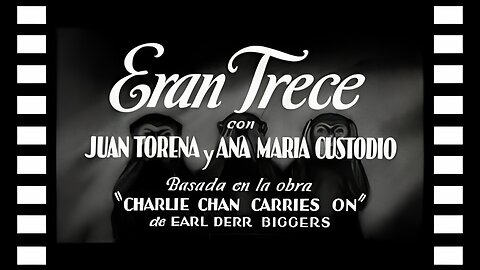 ERAN TRECE (1931) Warner Öland John Garricky Margarita Churchill | Misterio | blanco y negro