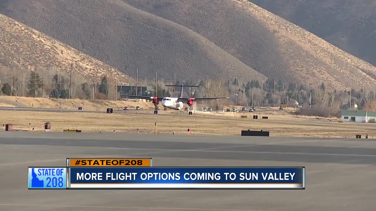 More flight options coming to Sun Valley