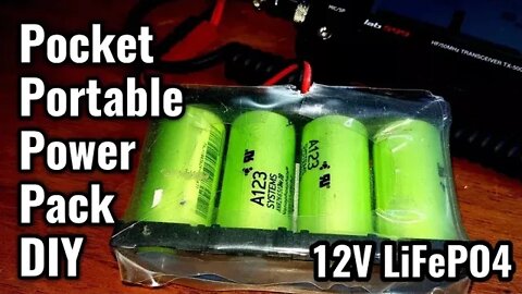 Solar Power your Portable Ham Radio | DIY battery pack
