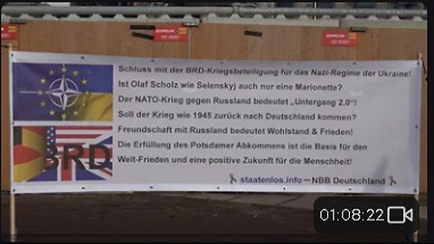 Kundgebung gegen den NATO-Krieg gegen Russland! Berlin 24. Februar 2024 - Teil 3