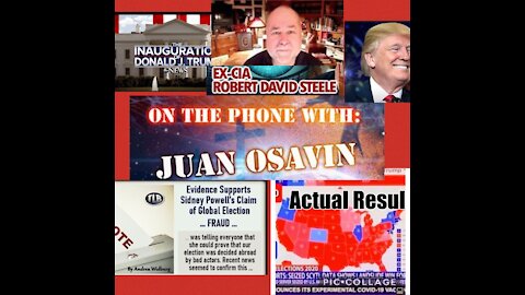 Robert David Steel interviews Juan O Savin about election, military, Illuminati, and more.