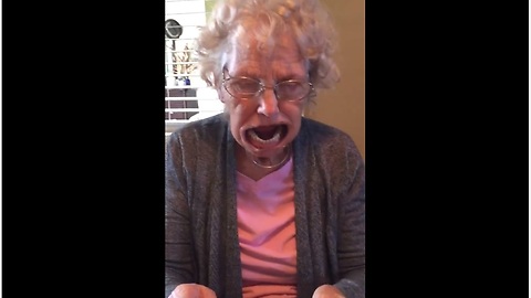 Grandma Loses Her Dentures During Phrase-Guessing Game
