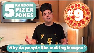 5 (RANDOM) Pizza Jokes with Papa Za #9