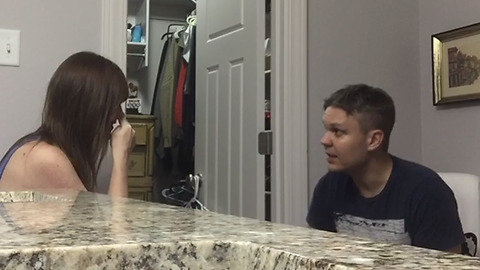 A Woman Pranks Her Husband With Fake Pregnancy Test