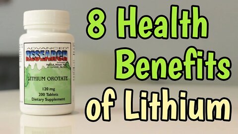 8 Health Benefits of Lithium