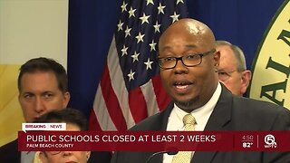 Palm Beach County schools closed for at least 2 weeks