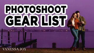 Portrait Photography and Engagement Session GEAR ESSENTIALS (BEST Lens)