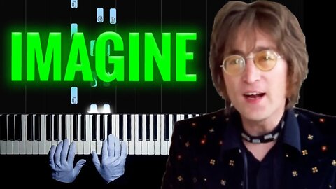 Imagine - John Lennon | VERY EASY Piano - Hands Tutorial