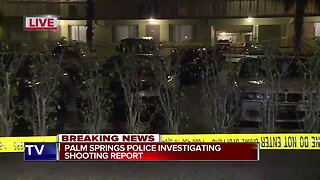 Police respond to possible shooting at apartment complex in Palm Springs