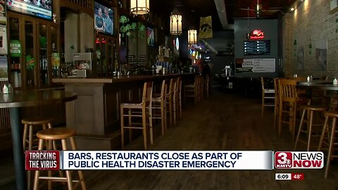 Restaurants in Iowa close to diners after state announces Public Health Disaster Emergency