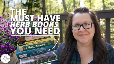 The Must Have HERB BOOKS You Need on Your Bookshelf