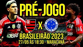 PRÉ-JOGO FLAMENGO X CRUZEIRO BRASILEIRÃO 2023 JOVEM PAN ESPORTES - É TRETA!!! NOTÍCIAS DO FLAMENGO