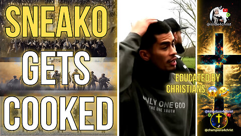 Sneako encounters EDUCATED Christians