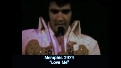 Elvis Presley "Live in Memphis" 1974-Mixed with multiple fan 8mm videos. "Love Me"