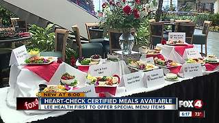 Heart-Check certified meals available