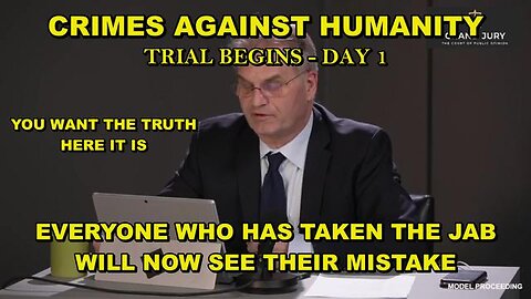 Dr. Reiner Fuellmich: Breaking! Crimes Against Humanity Trials Begin!