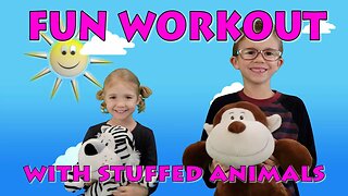 Fun Workout With Stuffed Animals