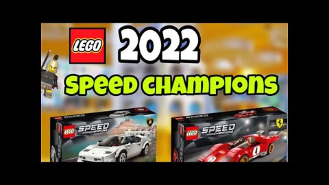 LEGO 2022 Speed Champions Leaks & Images