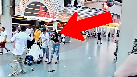 Famous Youtubers ATTACKED in Las Vegas! NOT COOL!!