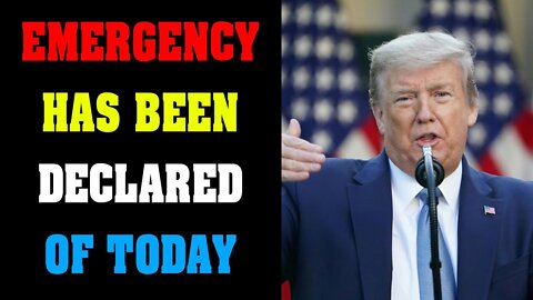 LATEST BREAKING NEWS: EMERGENCY HAS BEEN DECLARED OF TODAY AUG 20, 2022