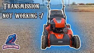 $50 Husqvarna Mower FREE Fix, Transmission Was Not Working