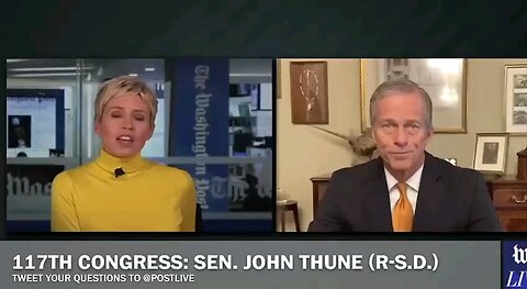 Here is JOHN THUNE—the RINO scumbag looking to become your next Senate Leader