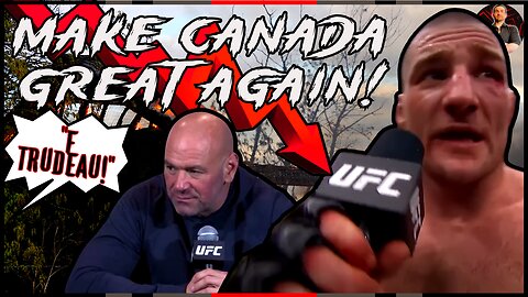 Dana White ROASTS WOKE Reporter During UFC's Canadian TAKEOVER!