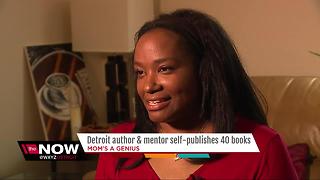 Detroit author and mentor self-publishes 40 books