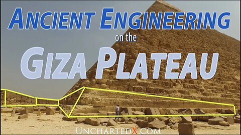 Ancient Engineering on the Giza Plateau, Evidence of massive bedrock engineering (REDUX with subs)