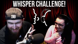 Hilarious Whisper Challenge with my Wife! 😂 - Husband & Wife Funniest Whisper Challenge Ever!