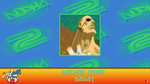 Street Fighter: Alpha 2: Arcade Mode - Sagat