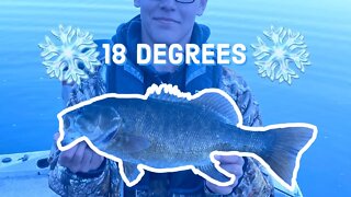 Bass Fishing in the Winter 🥶 | Three PB’s Caught!