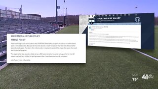 Teams upset after soccer season canceled, but no refunds