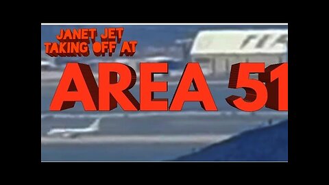 (AREA 51) JANET JET TAKING OFF IN AREA 51