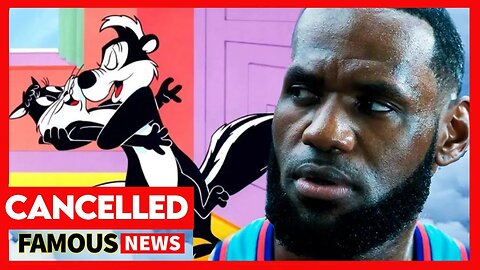 Pepe Le Pew Gets Cancelled & Cut From Space Jam 2 | Famous News