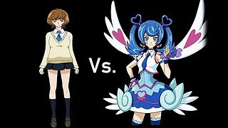 Yu-Gi-Oh! Duel Links - Skye Zaizen vs. Blue Angel