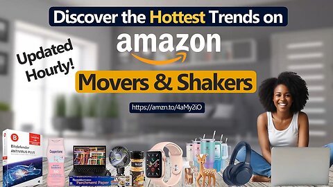 Discover the Hottest Trends on Amazon Movers & Shakers – Updated Hourly!