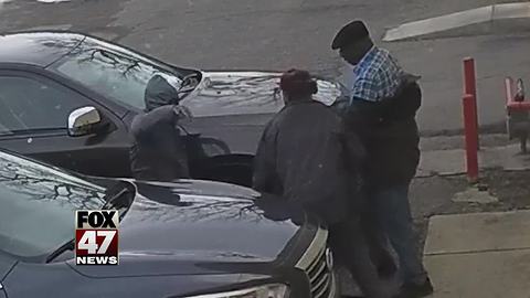 Robber gets hit in the head with a wrench by a 85 year old man