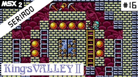 Fritando o cérebro - King's Valley 2 [MSX] #16