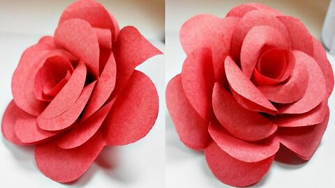 DIY rose origami