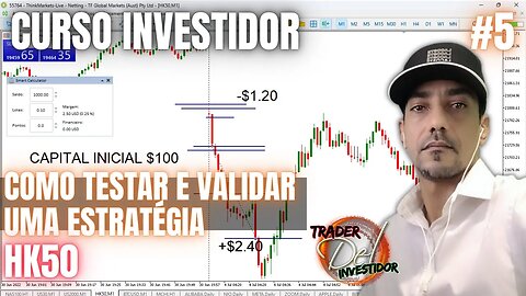 #2 OPERANDO AO VIVO | COMO TESTAR UM SETUP GRÁFICO ESTRATÉGIA FUNCIONA NA BOLSA DE VALORES ?